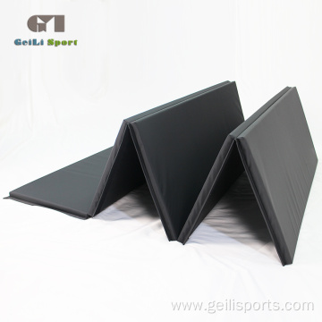 Black Gymnastics Folding Thick Foam Mat